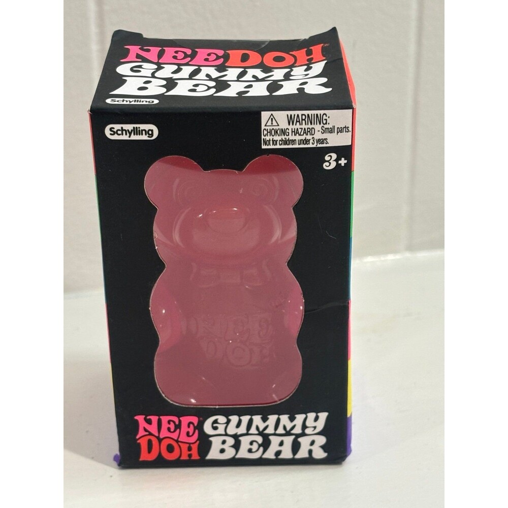Needoh Gummy Bear Pink - brand new in box